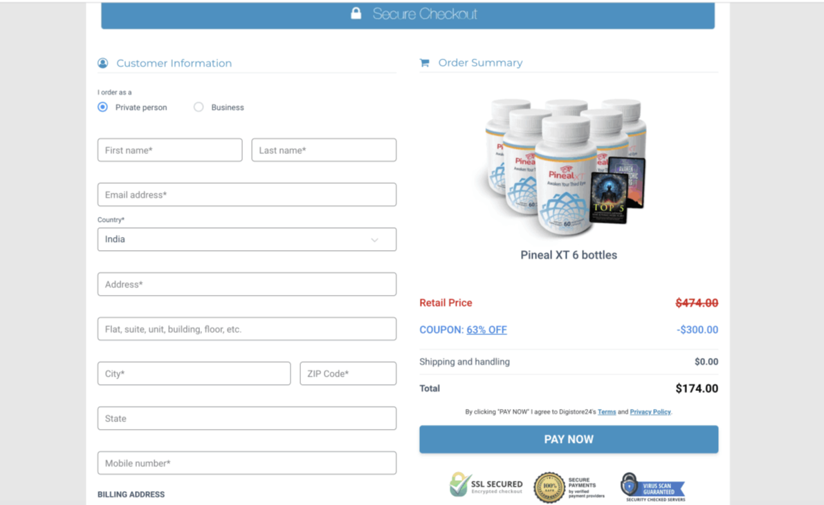 pioneal xt ckeackout page
